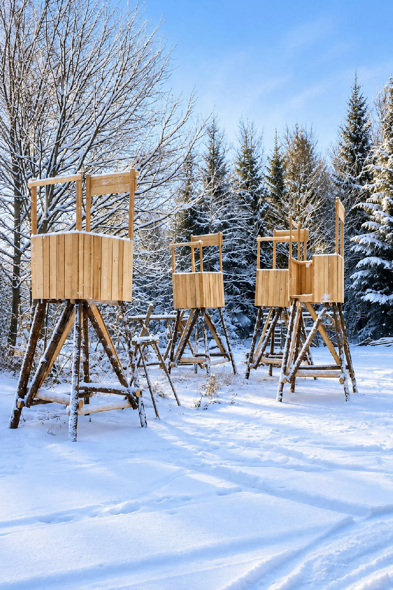 Lehrrevier im Winter